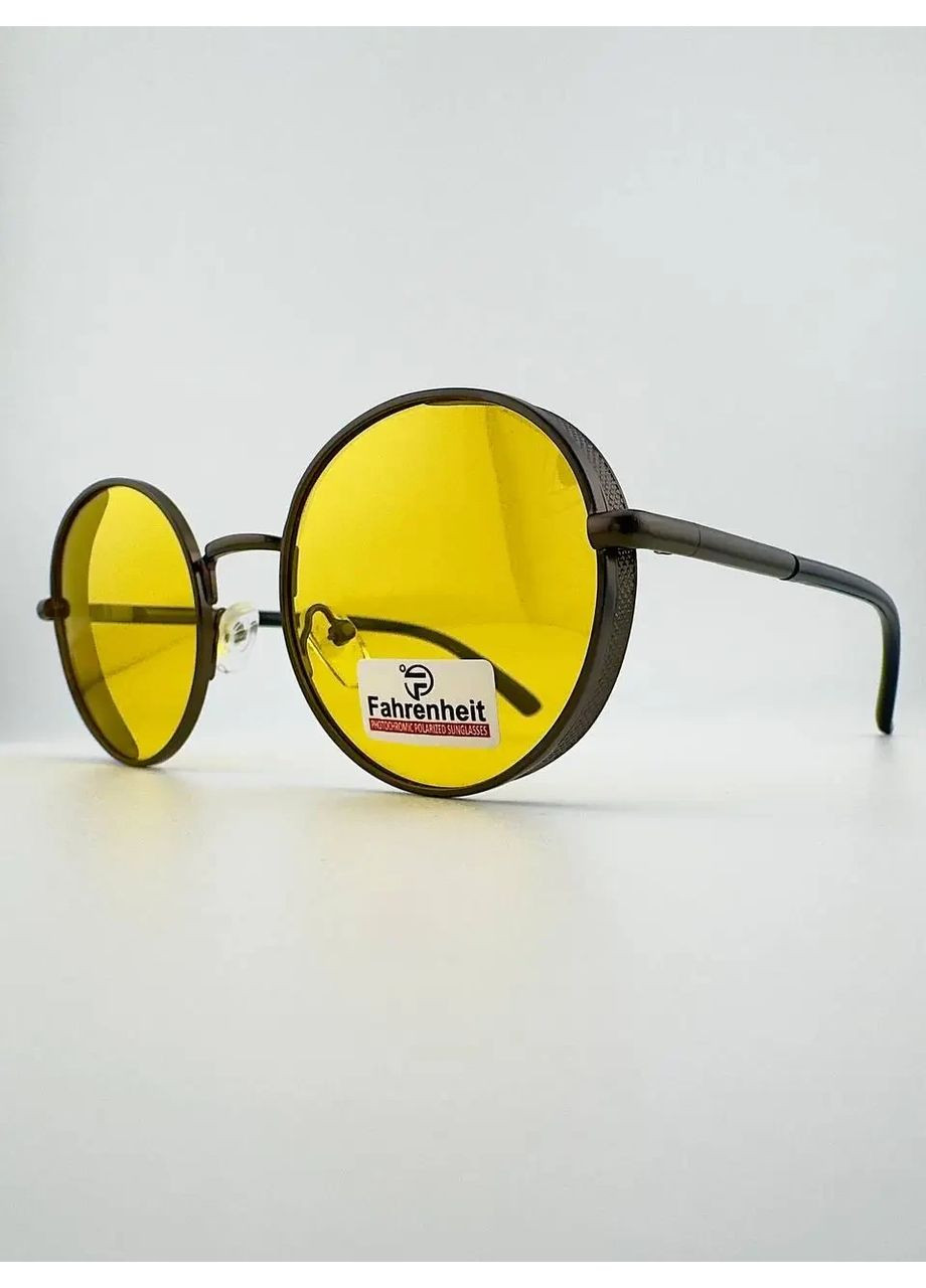 Окуляри для водіїв антифари хамелеон Fh 012_COL.01 Жовтий Fahrenheit (370395804)