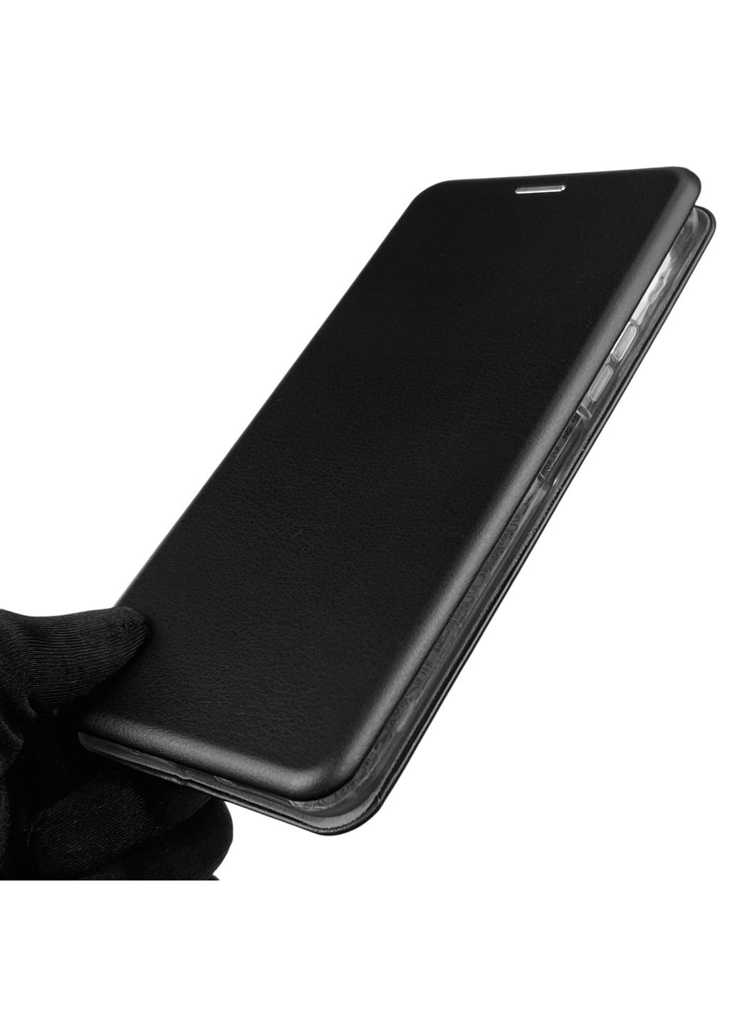 Чехол-книжка для Poco M6 с подставкой на сяоми поко м6 черная gd1 Xiaomi (366021190)