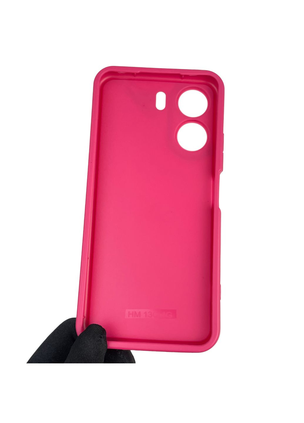 Чохол силіконовий Soft Touch для Redmi 13C малиновий (Повний захист камери) Xiaomi (366390575)