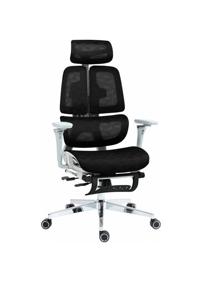 Кресло B-2450 White/Black GT Racer (344451989)