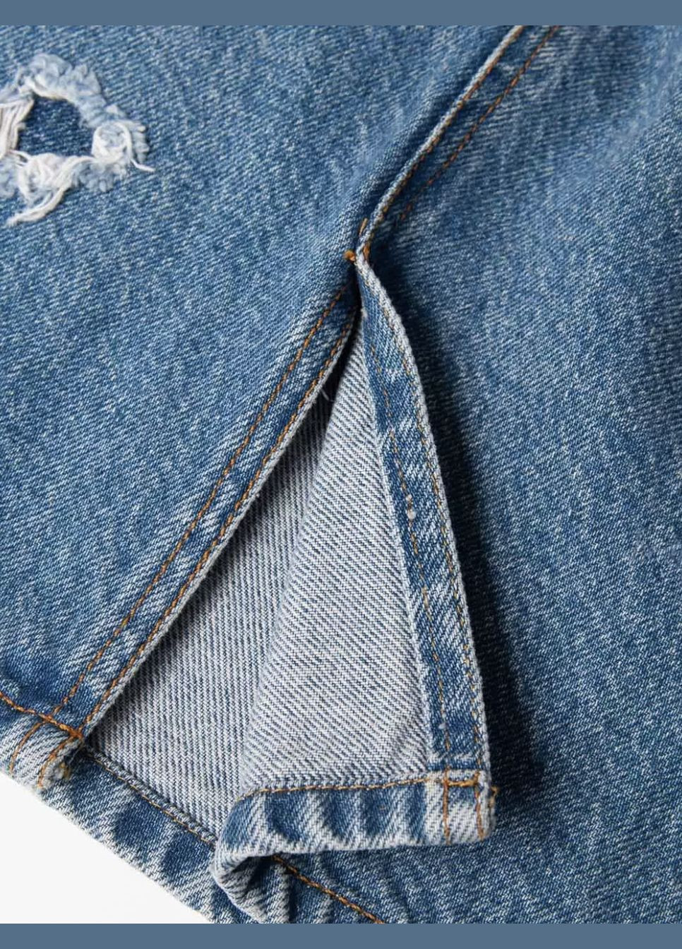 Темно-голубая праздничный, коктейльный, спортивная, офисная, домашний, пляжный, карнавальный, повседневная, кэжуал, джинсовая, вечерний стильная джинсовая юбка MSGM карандаш