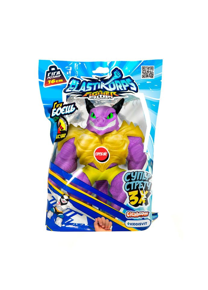 Стретч-іграшка Дракон Драко DAM-2024-16-F-1 серії «Extra Force» Elastikorps (315402875)