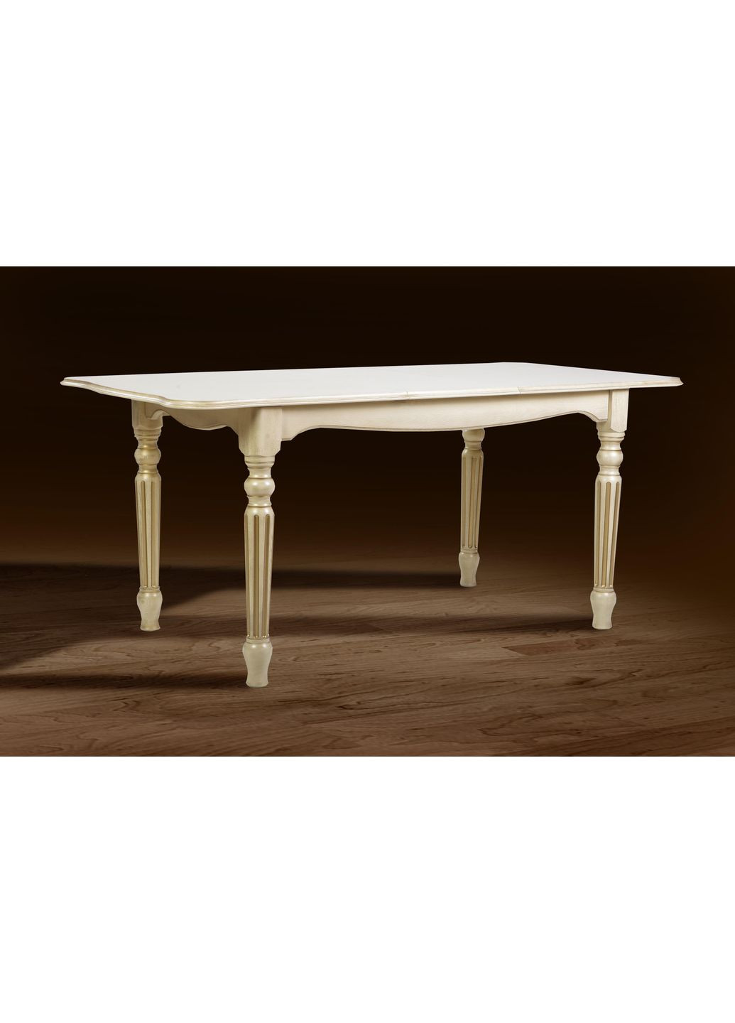 Стіл-трансформер кухонний розкладний VENICE великий Слонова кістка/Патина золото (VNCBB-14854) 855391-02 855391 Comfort Line (355467861)