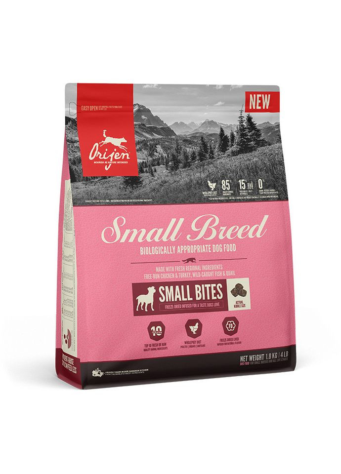 Сухий корм для собак малих порід Small Breed 1.8 кг o71476 (0064992714765) Orijen (364789199)
