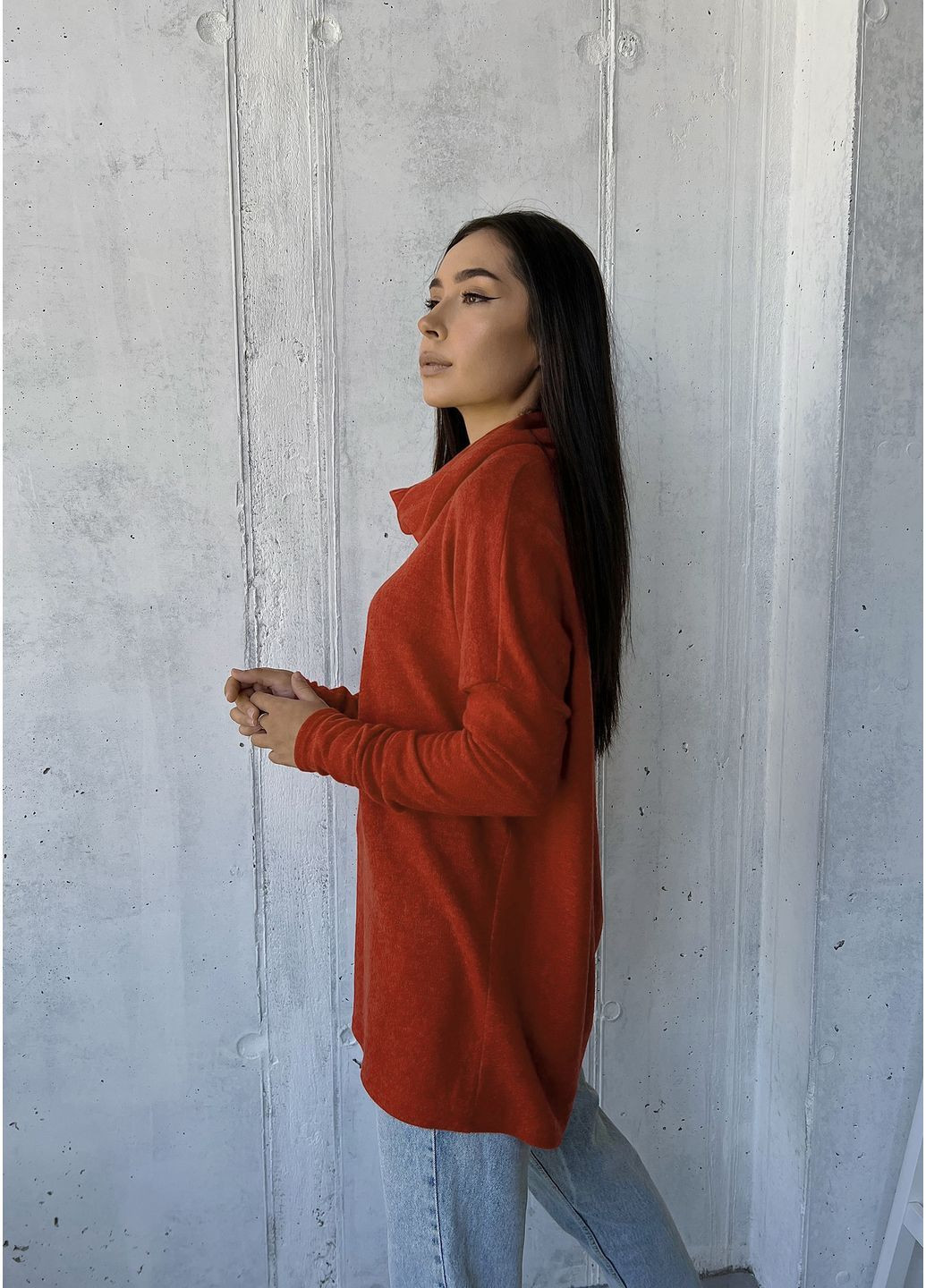 Комфортна туніка з начосом для прохолодних днів INNOE Туніка (362445628)