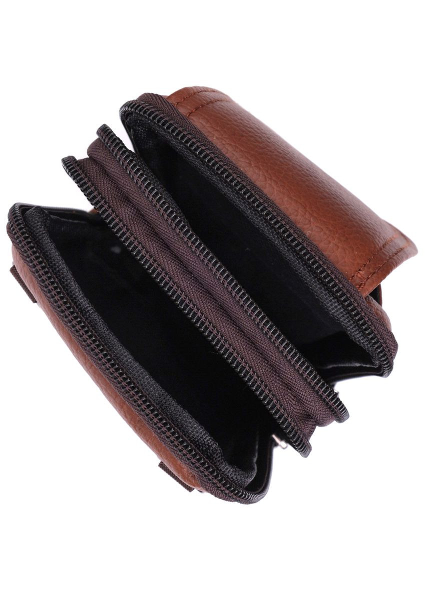 Сумка мужская кожаная через плечо барсетка 22565 Светло-коричневая Vintage (302008019)