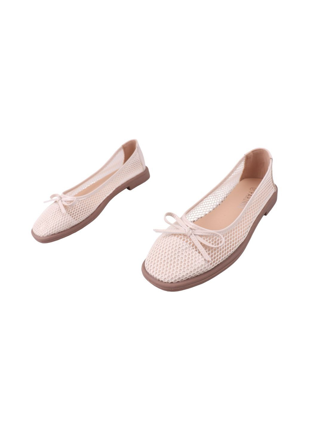 FARINNI Туфлі жіночі бежеві натуральна шкіра бежевий з, китай — (336164410)