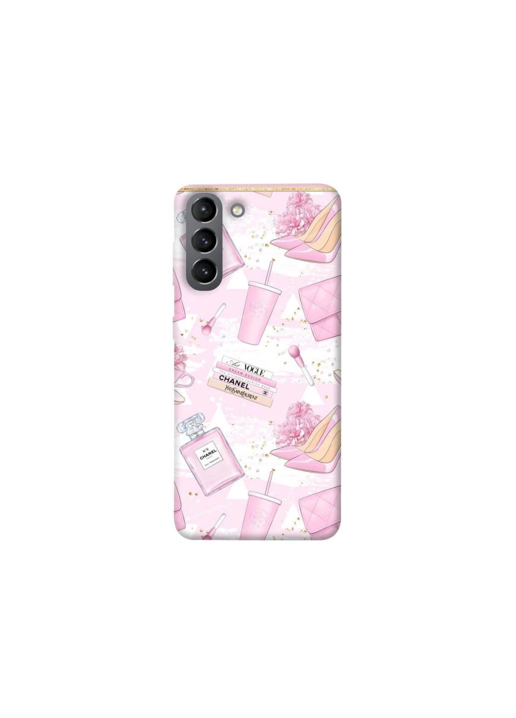 Чехол на Samsung Galaxy S21 Fashion collage ver.10 Frontalka (382275976)