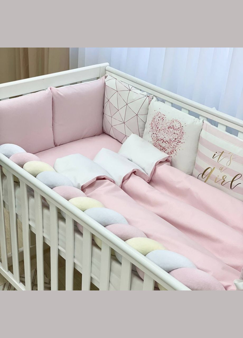 Постель Комплект "Арт дизайн" 6 пр Геометрия розовая, 0239249 0239249 MSonya (302293799)