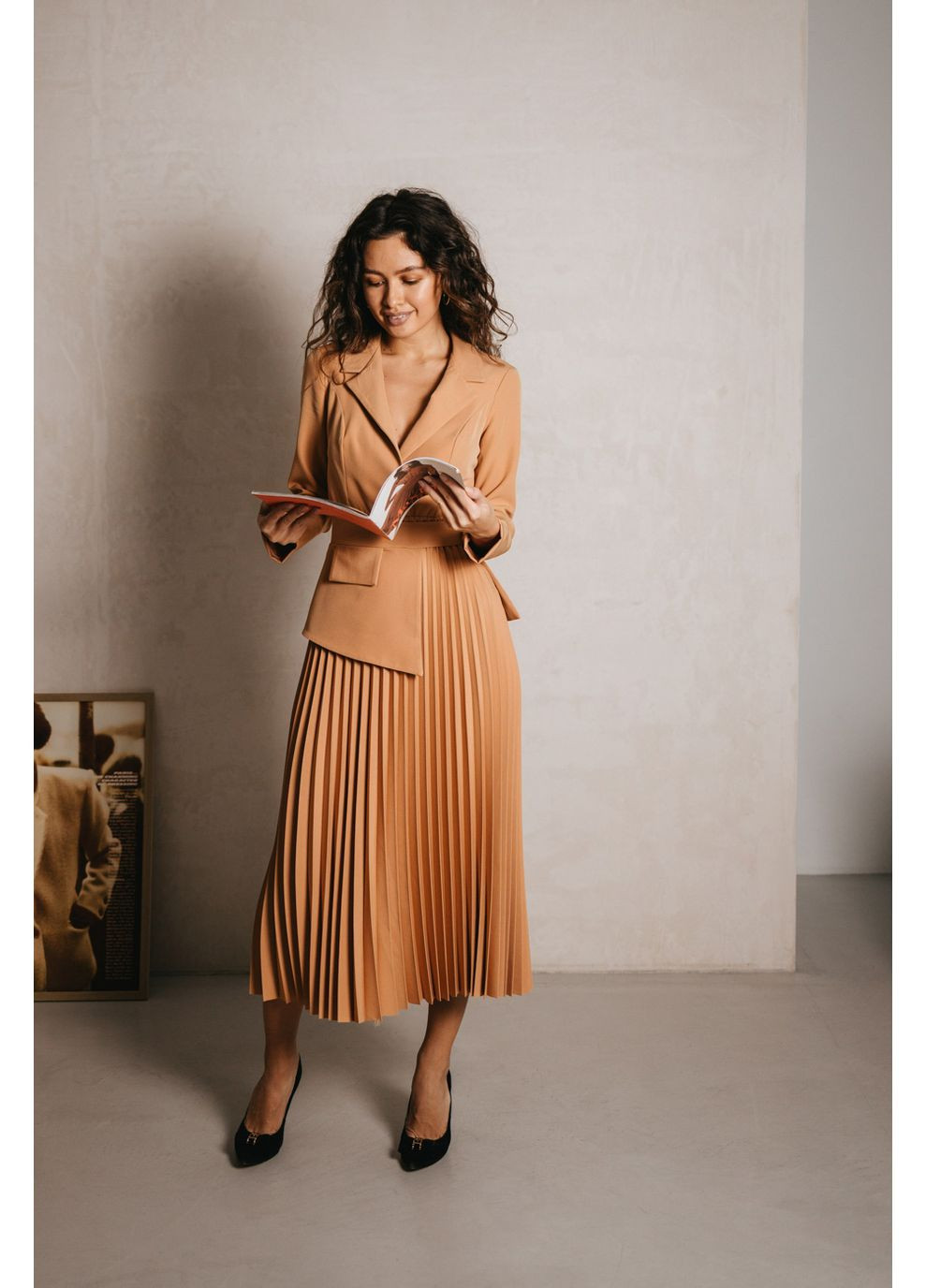 Коричневое платье 2030.5301 Seventeen