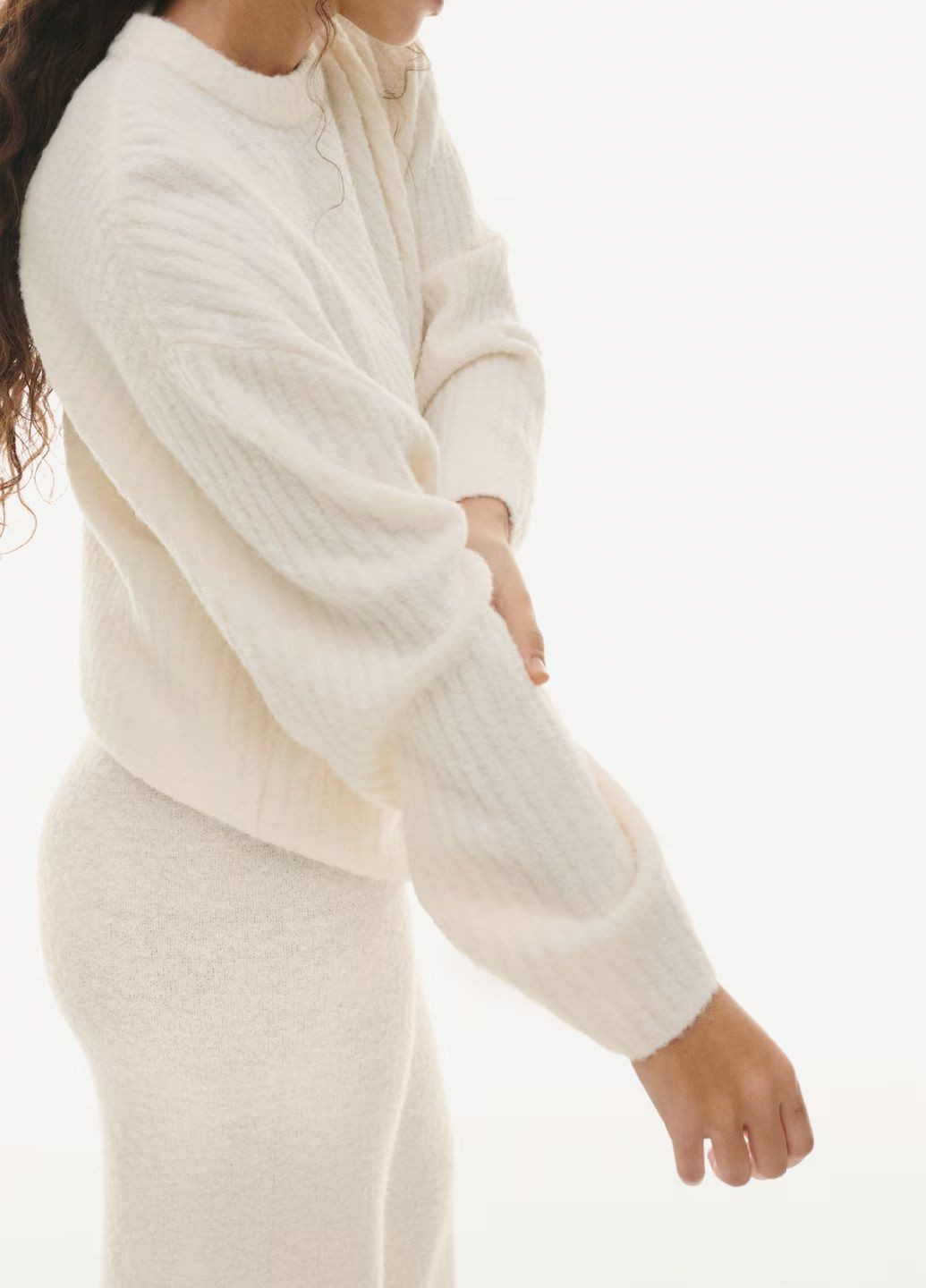 Молочний демісезонний светр H&M