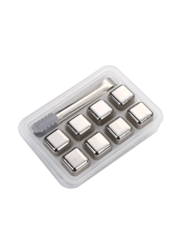 Охлаждающие Камни для напитков из нержавеющей стали комплект 8 шт (М1700150) Poly Steel (301021286)