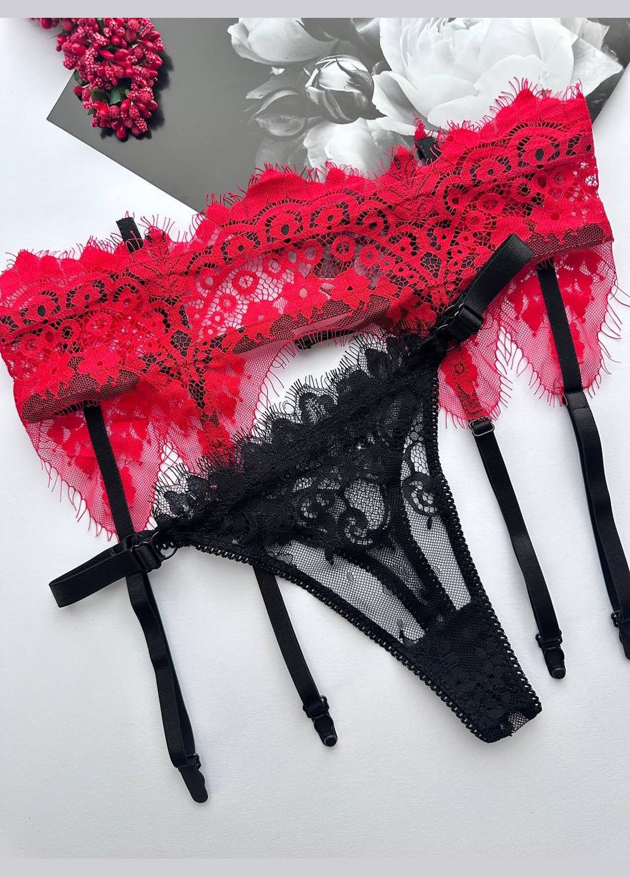 Стринги и пояс для чулок Exclusive (315599580)