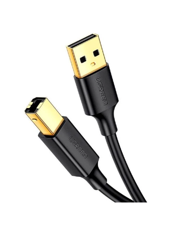 Кабель US135 USB Type A - USB Type B 3 м Black (10351) Ugreen (375784290)