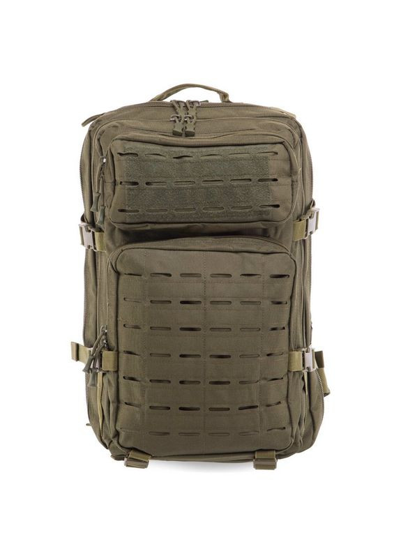 Рюкзак тактический трехдневный штурмовой (нейлон, полиэстер 600D, р-р 50x29x23см, 34л, ) (TY-8819_Оливковый) SP-Sport (361435971)