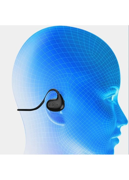 Бездротові спортивні навушники Bone Conduction Bluetooth 5.3 з мікрофоном White Lenovo (369944016)