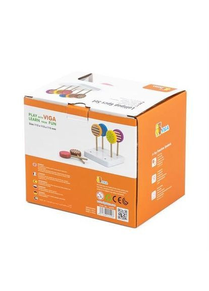 Игрушечные продукты Леденцы, 6 шт. () Viga Toys 44529 (368539438)