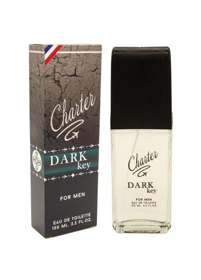Чоловіча туалетна вода Dark Key 100 мл Charter (361340948)
