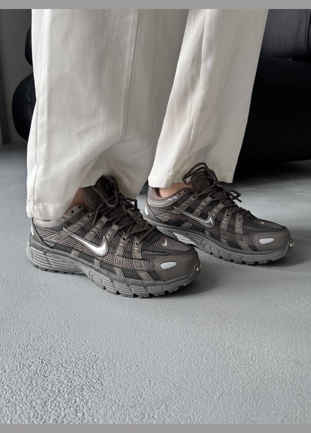 Кросівки жіночі і чоловічі Nike P-6000 Brown | Найк Р-6000 коричневі No Brand коричневі демісезони (342717935)