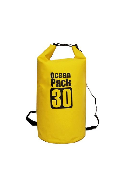 Водонепроницаемый рюкзак/гермомешок со шлейкой на плечо Ocean Pack 30 л (553582153120) No Brand (330779074)