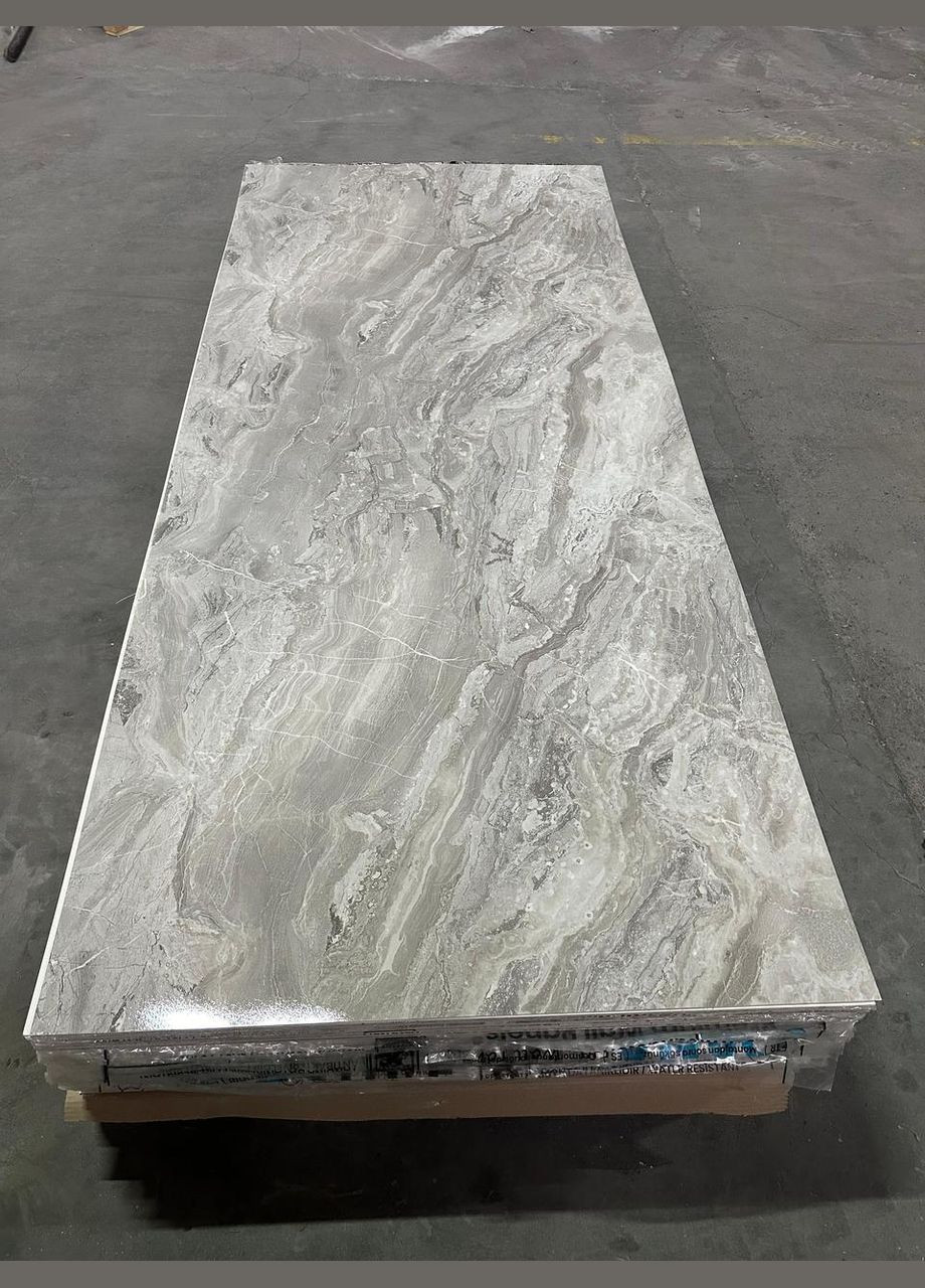 Стінова панель глянець 1220х2800 мм MARMORI GREY PS-210 Panastone (341721601)