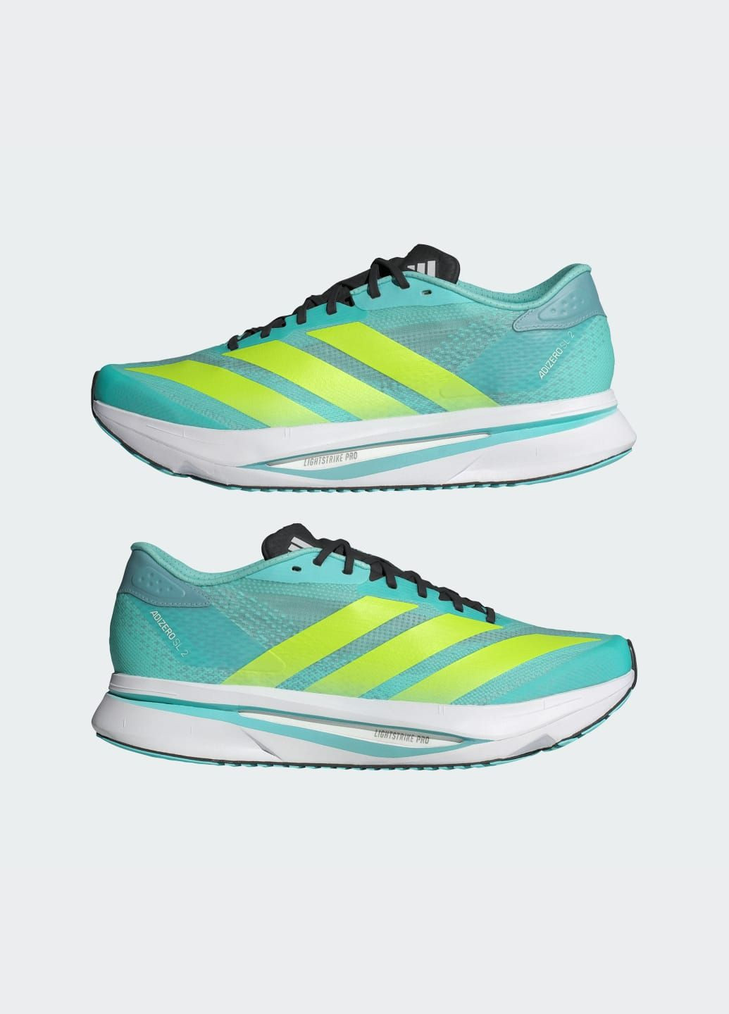 Бирюзовые летние кроссовки adizero sl 2 adidas