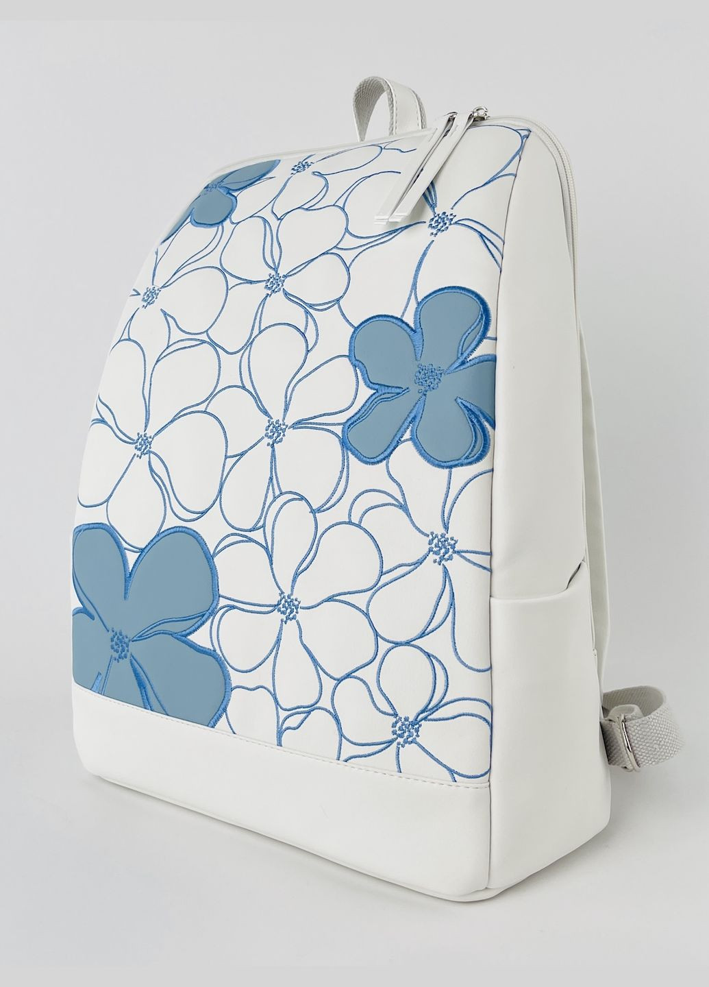 Рюкзак з відділенням для ноутбука 240029 білий Alba Soboni (287339154)