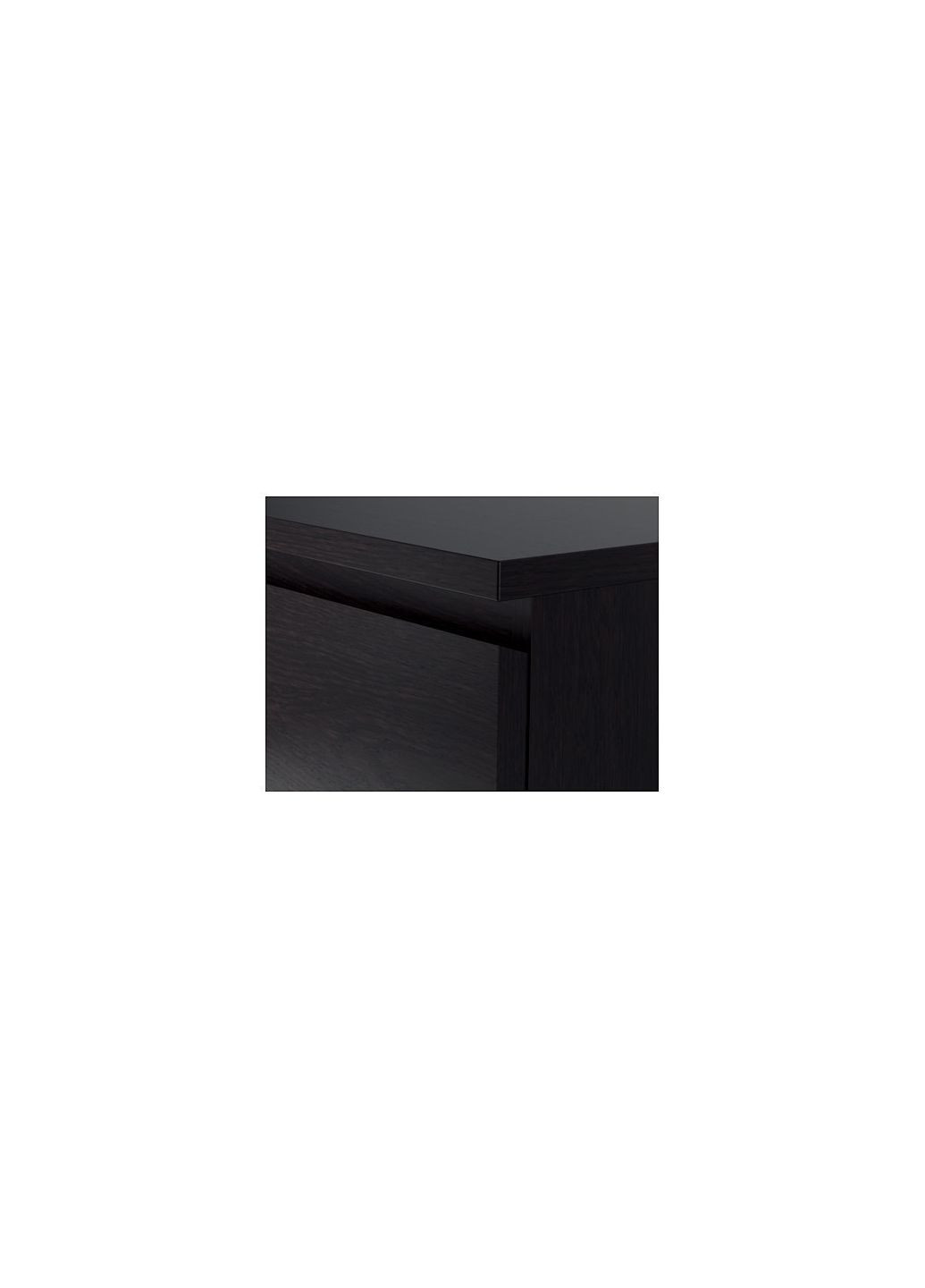 Комод 4 ящики темнокоричневий IKEA (277964934)