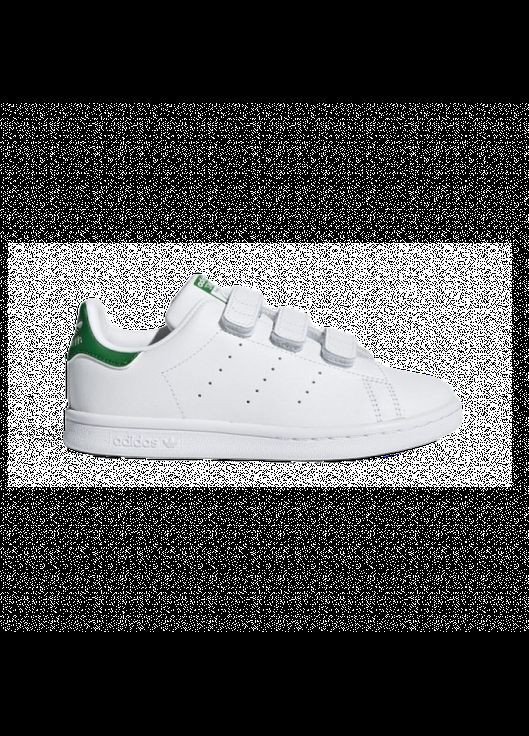 Білі всесезонні дитячі кросівки на липучці, білі, originals stan smith adidas