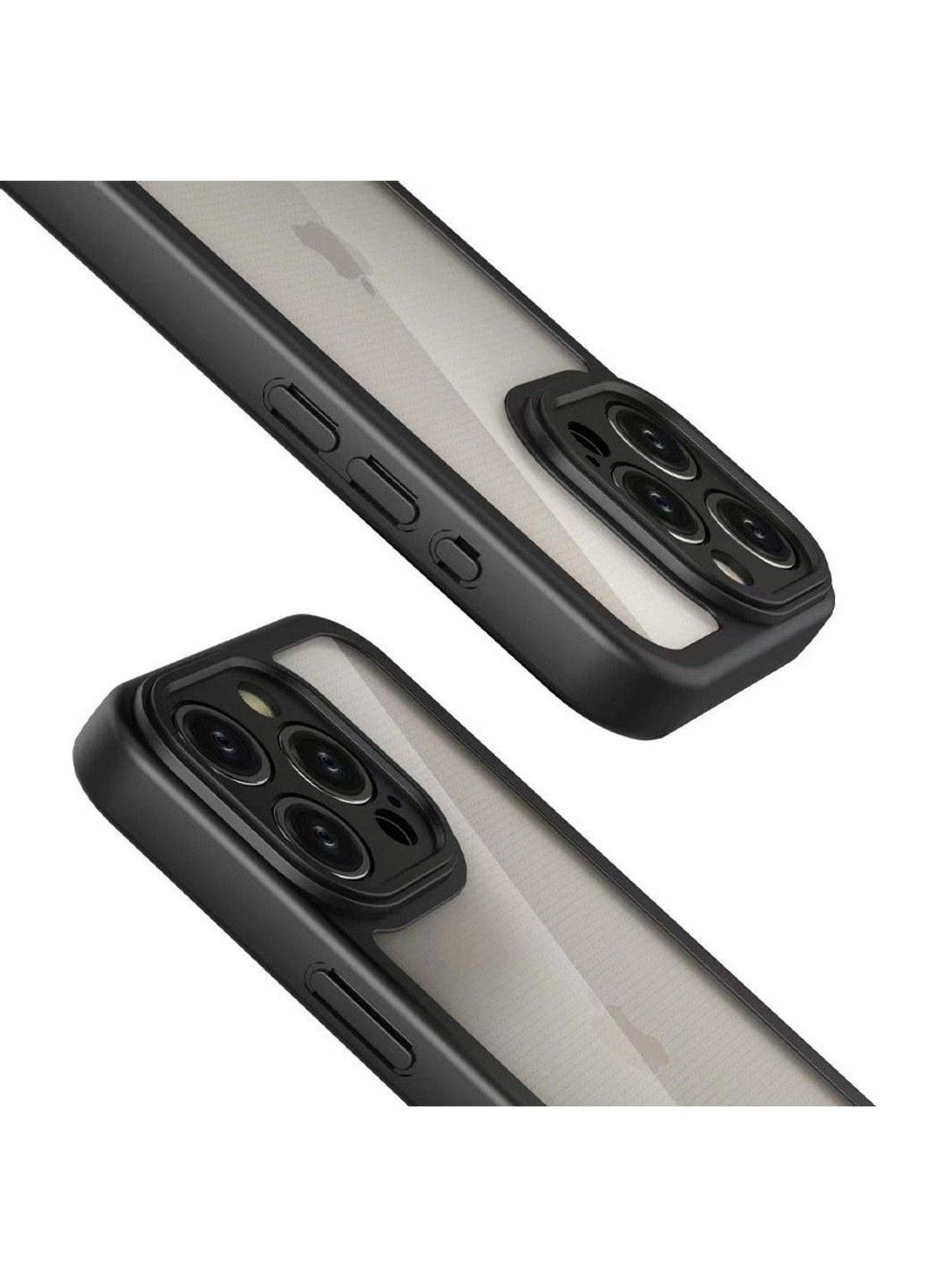 TPU чехол Transparent + Colour 1,5mm для Apple iPhone 13 Pro Max (6.7") Epik (292314683)