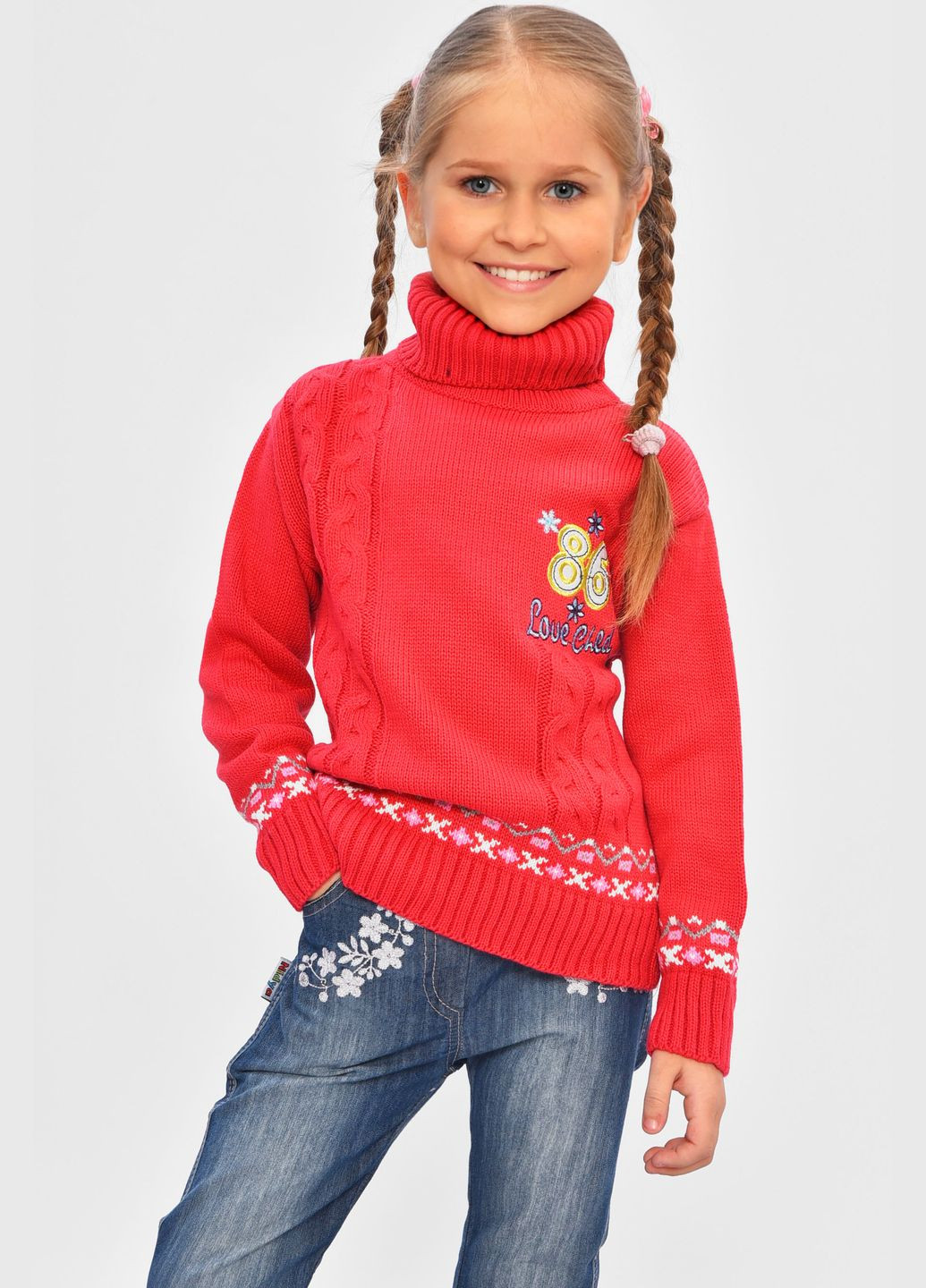 Кофта дитяча для дівчинки рожевого кольору Let's Shop (330104780)