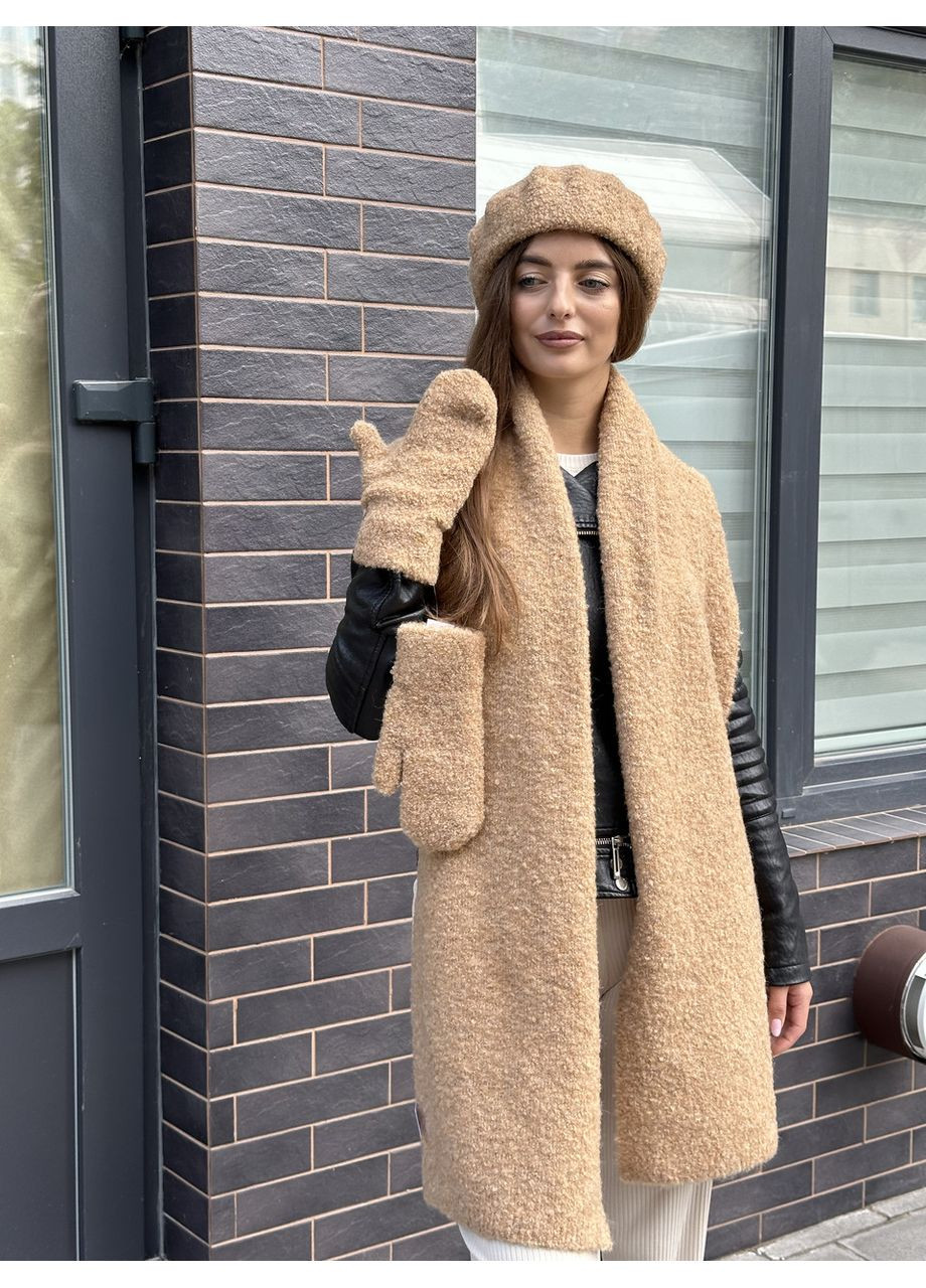 Буклеванный женский шарф-палантин MISSY ирис Odyssey (363820460)