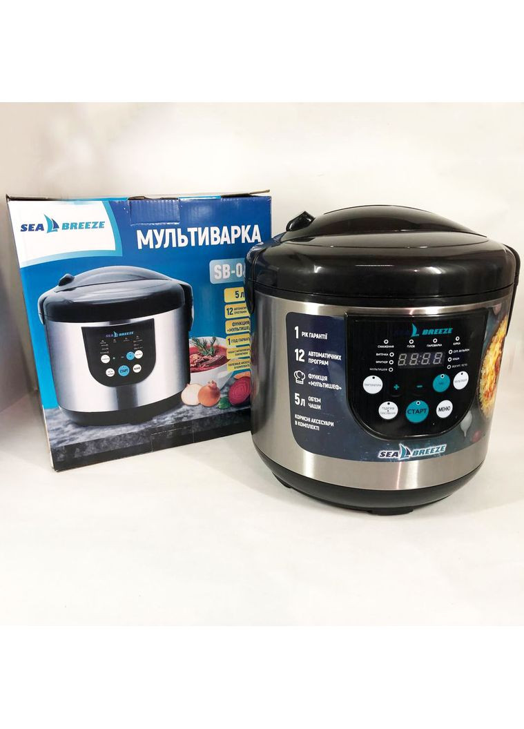 Мультиварка SB-044 900 Вт, побутові мультиварки рисоварки, електро скороварка, кашеварки No Brand (366892712)