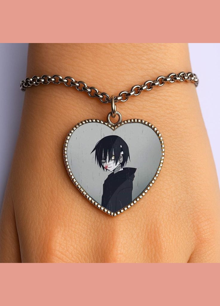 Браслет Аніме Янгол кровопролиття #008 (серце) No Brand (329330487)