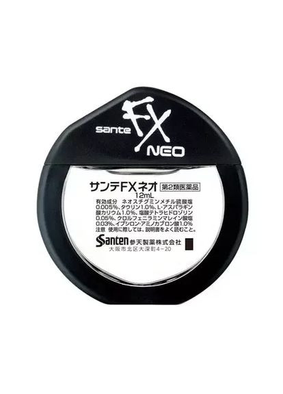 SANTEN FX Neo краплі з таурином від почервоніння 12 мл Santen Pharmaceutical (322290770)