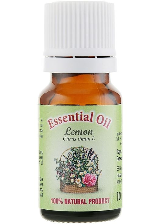 Эфирное масло "Лимон" Lemon Essential Oil 10ml (403943-31104907) Bulgarian Rose (368623558)