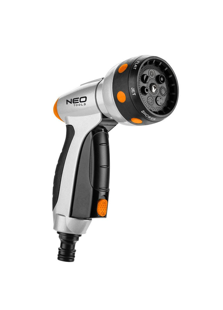 Пистолет для полива 15-706, 7 функций, с замком и регулировкой потока Neo Tools (361946751)