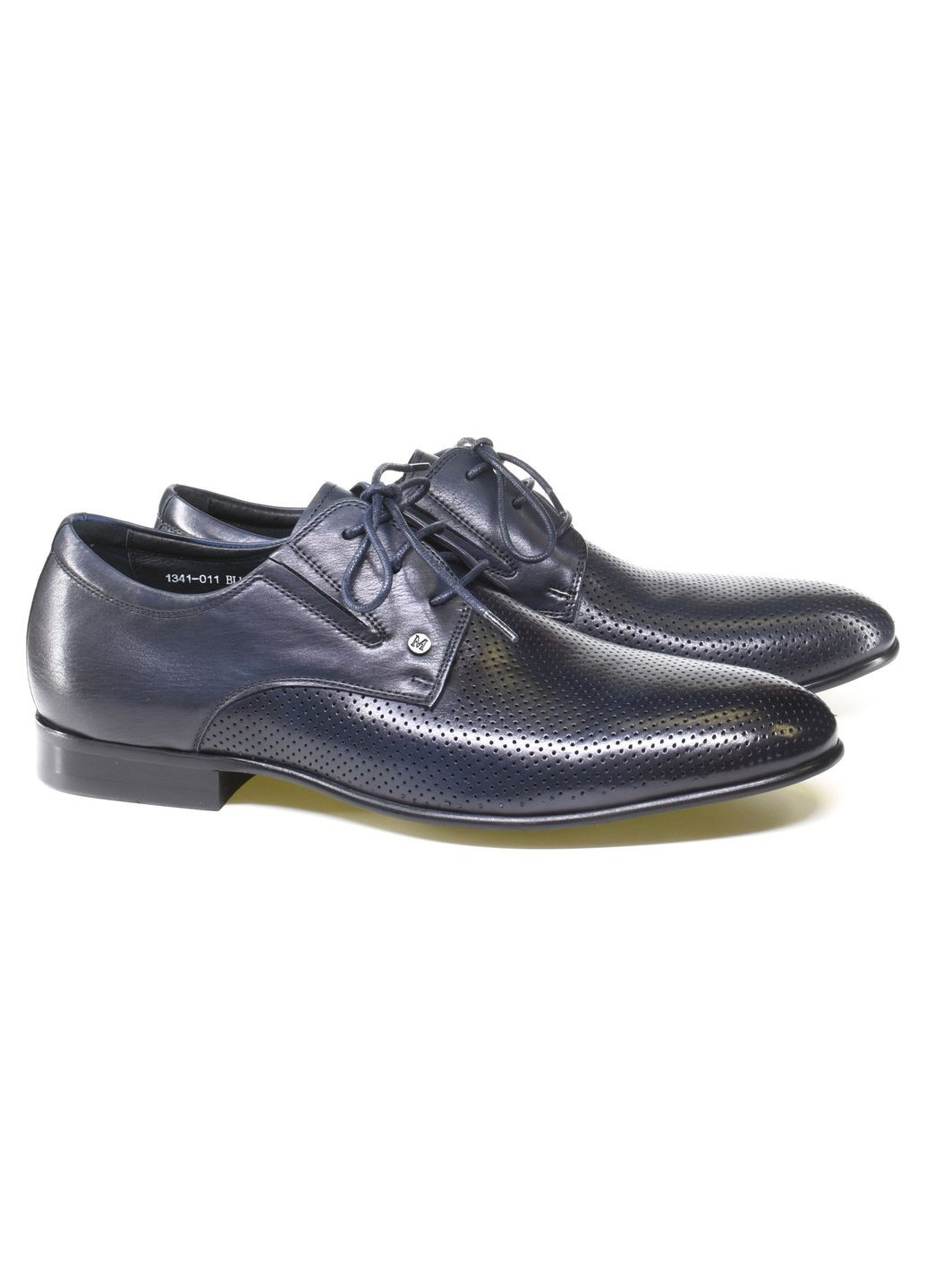 Темно-синие туфлі Mario Corso