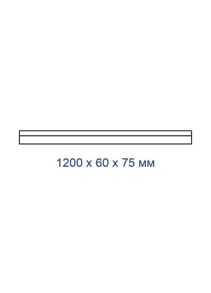 Світильник лінійний 1.2 м AL4030 48 Вт IP40 4000 К (01923) Feron (284107164)