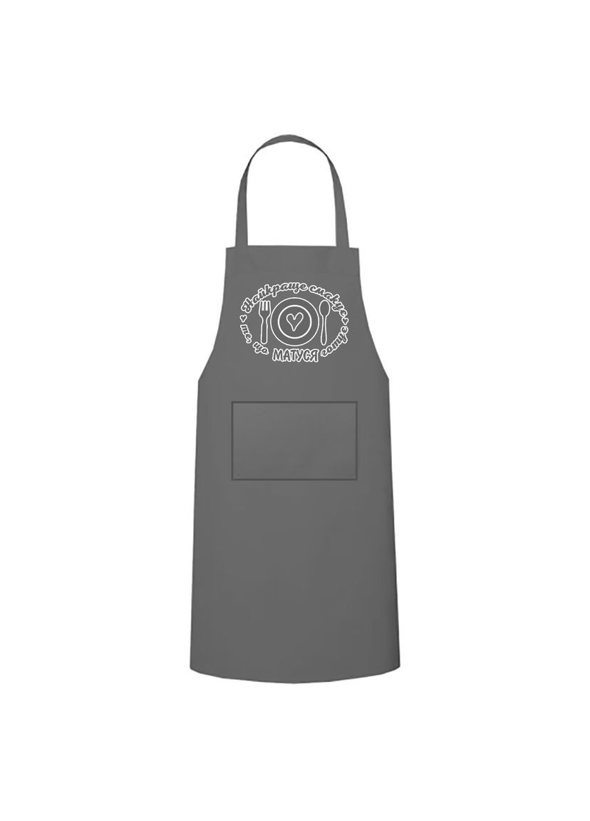 Кухонный фартук с печатью "Лучше всего вкусно то, что мамочка готовит" ( ) ( 28388) No Brand (351591545)