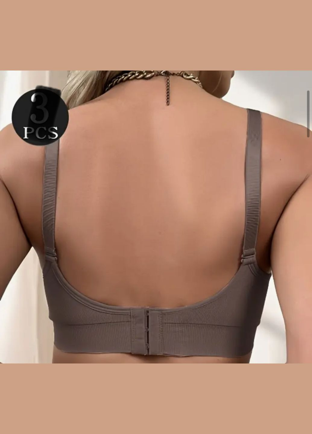 Коричневый топ для кормления No Brand