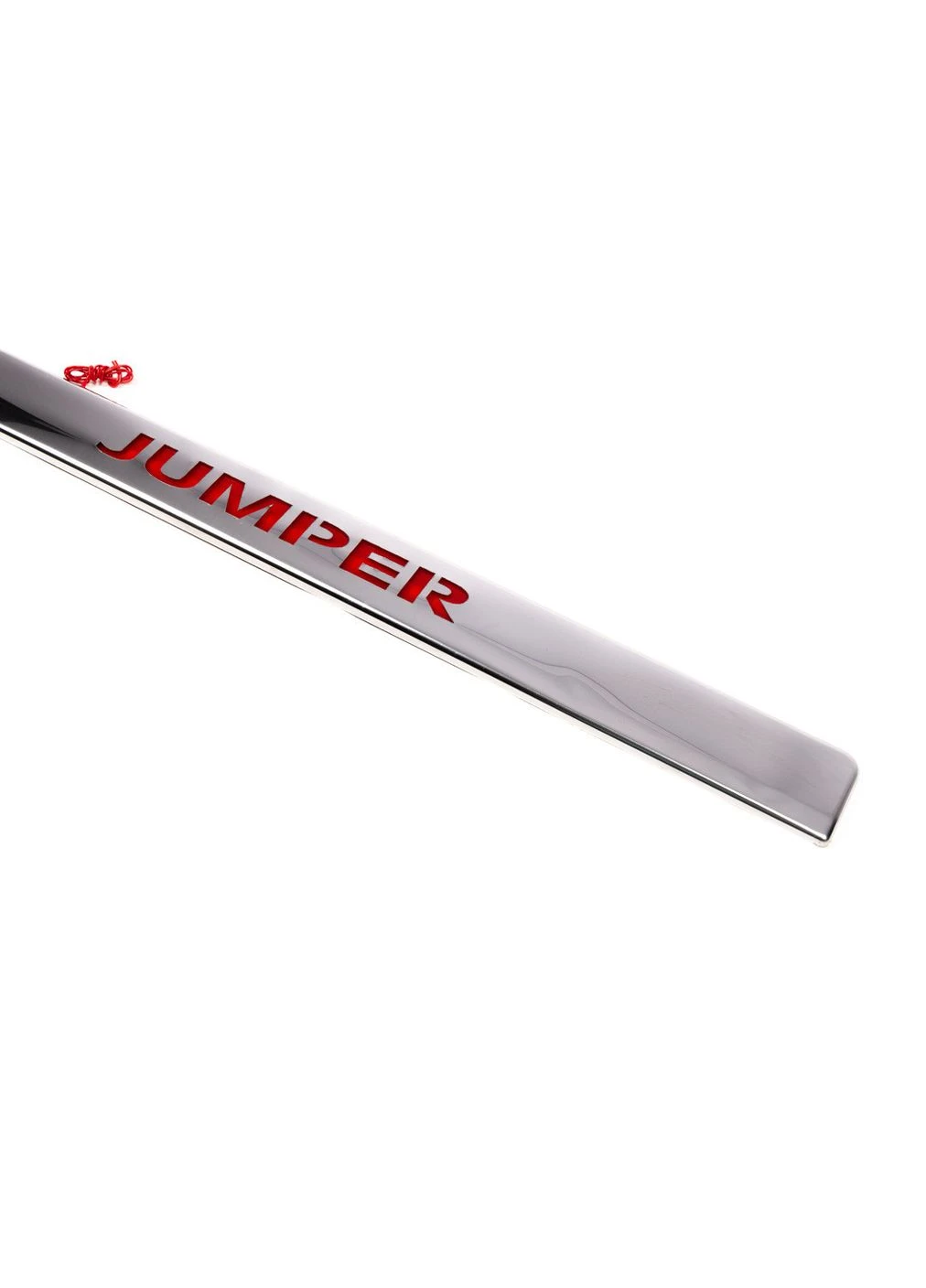 Хром планка над номером LED-червоний (нерж.) для Citroen Jumper 2007-2025 рр CARMOS (392161823)