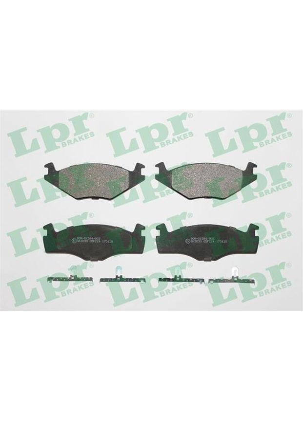Колодка гальмівна диск. SEAT IBIZA II (6K1), VW GOLF II (19E, 1G1), PASSAT (32B) передн. (вир-во ). (05P224) LPR (368900129)