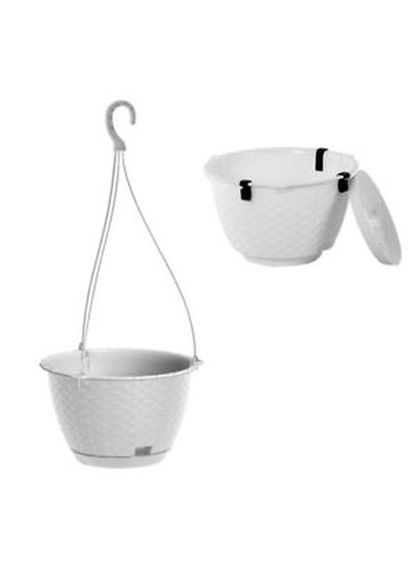 Вазон Ratolla Round W 3,4 л білий Prosperplast (316612934)