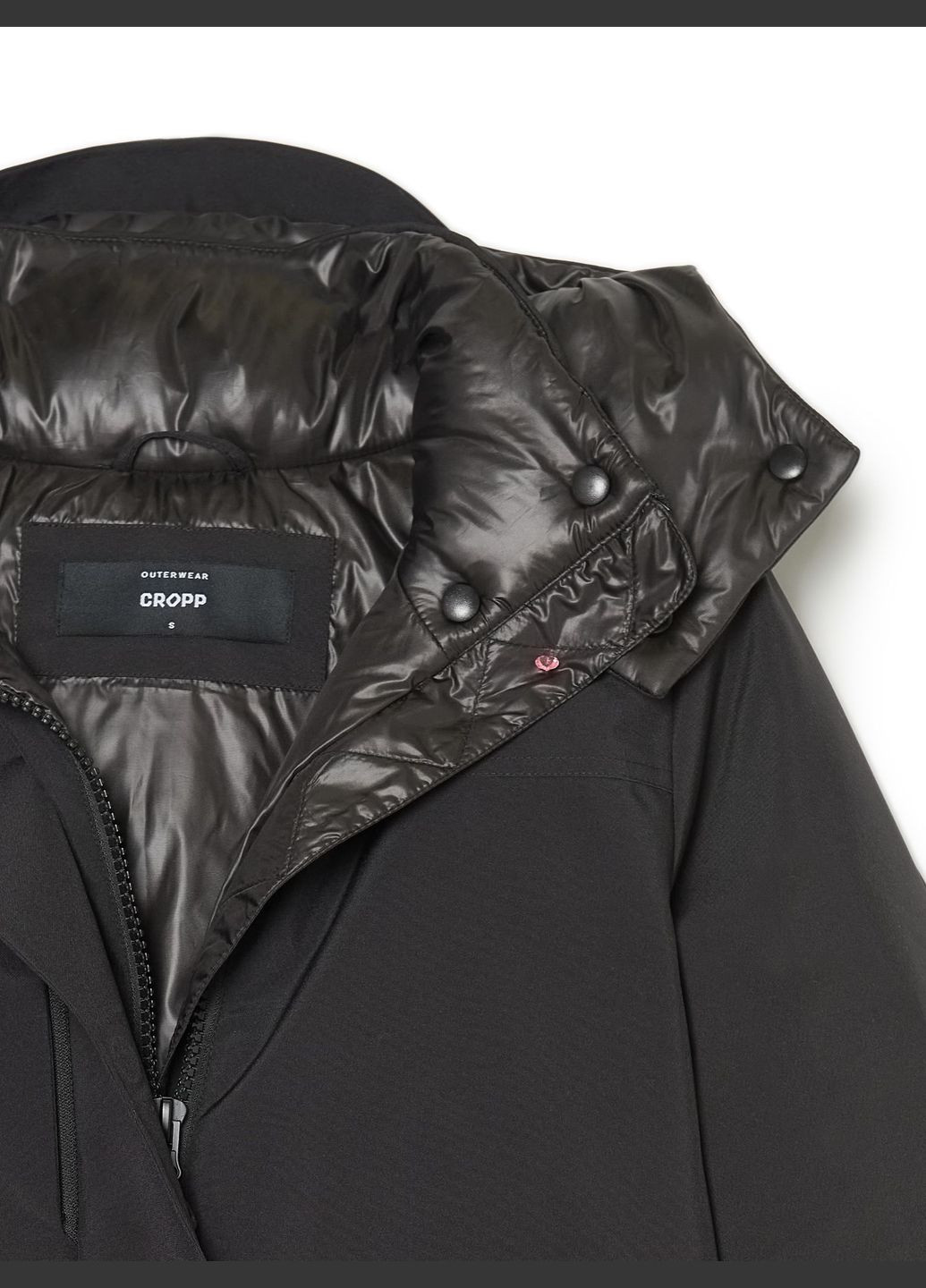 Черная куртка демисезон,черный, Cropp