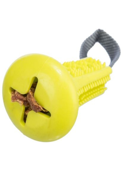 Игрушка для собак Колокольчик с веревкой для лакомства 11×22 см (резина) (4011905334127) Trixie (279565200)