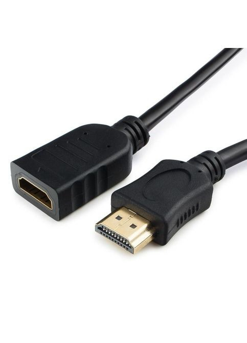 Кабель мультимедійний HDMI M to HDMI F 0.5m (CC-HDMI4X-0.5M) Cablexpert HDMI male to female 0.5m (268144912)