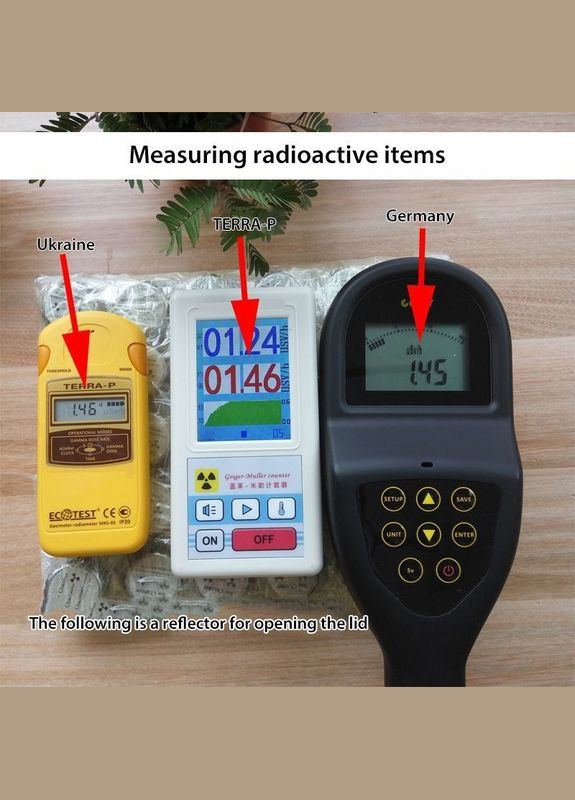 Радиационный дозиметр – ZGKPDQ BR-6 (Kailishen GB188), счетчик гейгера, радиометр, 135х70х40 мм. белый China (326794467)
