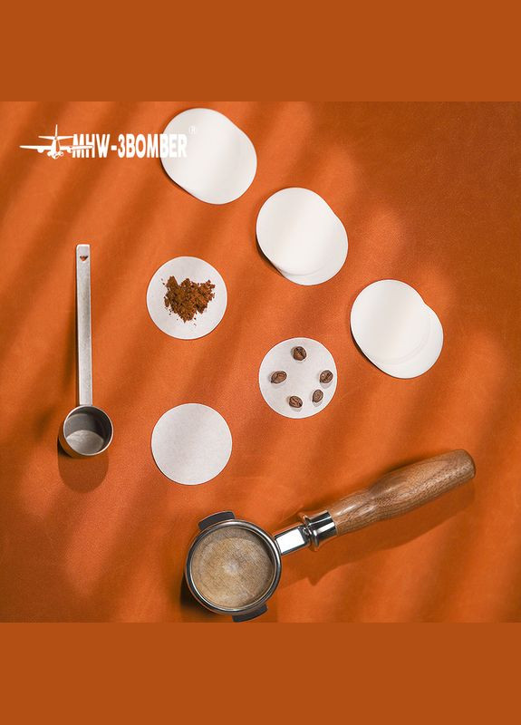 Паперовий фільтр покращувач для кави 58мм 100шт (FP5517) MHW-3BOMBER (366653317)