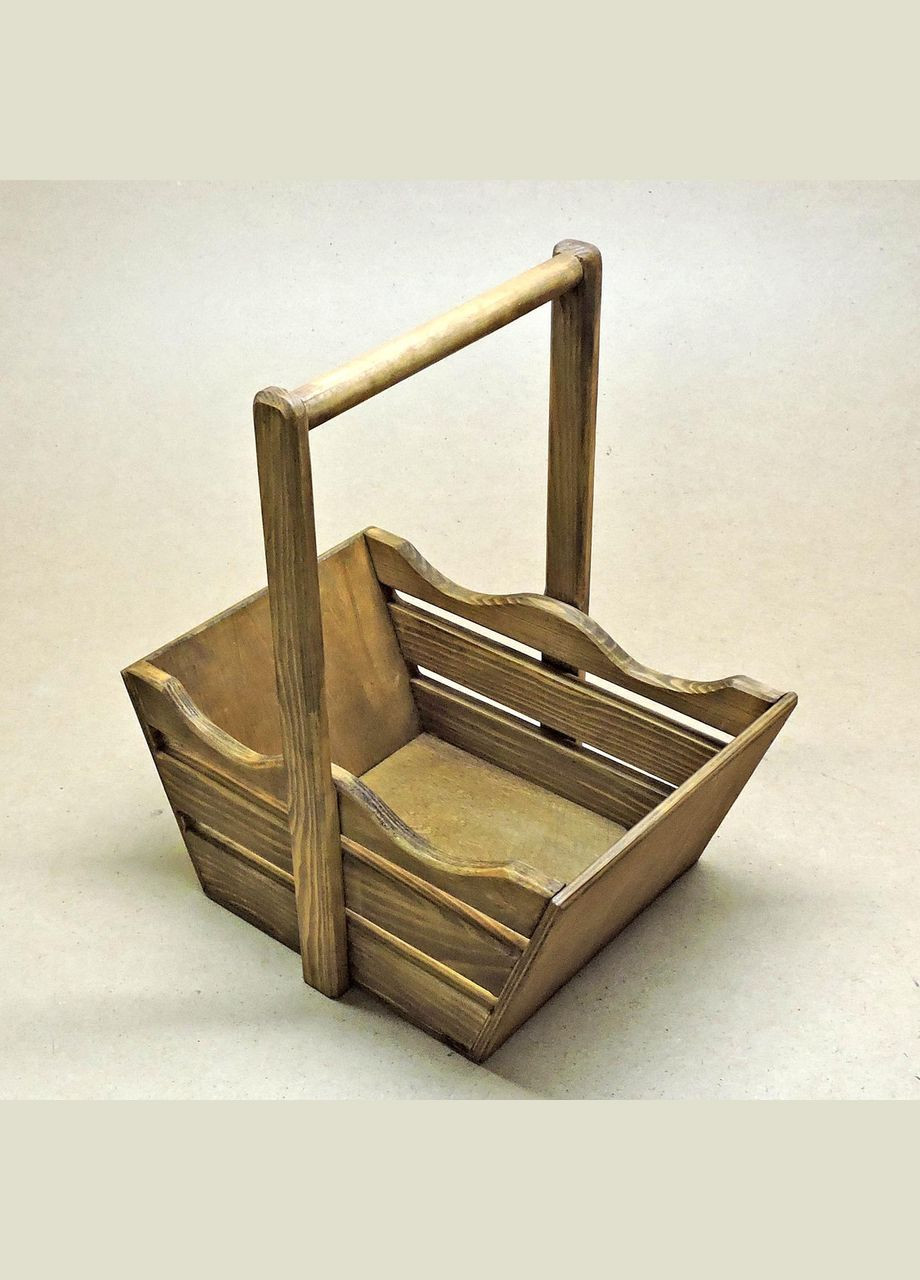 Подарочная корзинка из дерева Стрэнд капучино (ПДК-000503) No Brand (328911648)